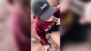 Huge Dick Tiny Chick: The Great Outdoors #2