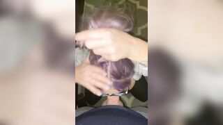 Huge Dick Tiny Chick: have you ever heard of the ponytail challenge? #3