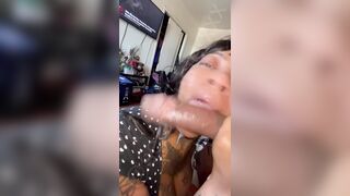 BBC: She only sucks bbc like this! So nasty and aggressive! Heat Wave Head ♥️♥️ #3