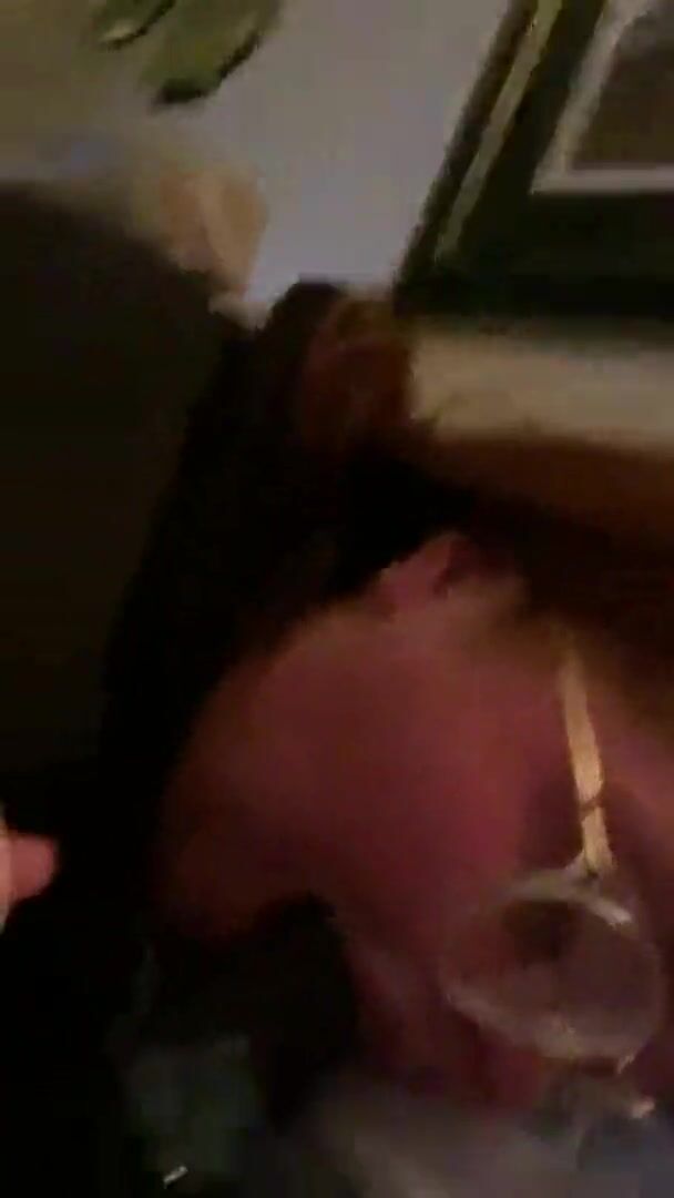 Deep In Her Throat Any Big Tit Girls Want This Bbc