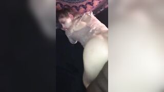 Pawg shakes her ass on a BBC