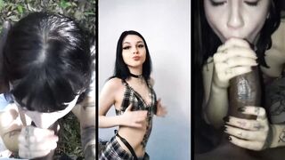 BBC Blowjob: Goth Girls for BBC #2