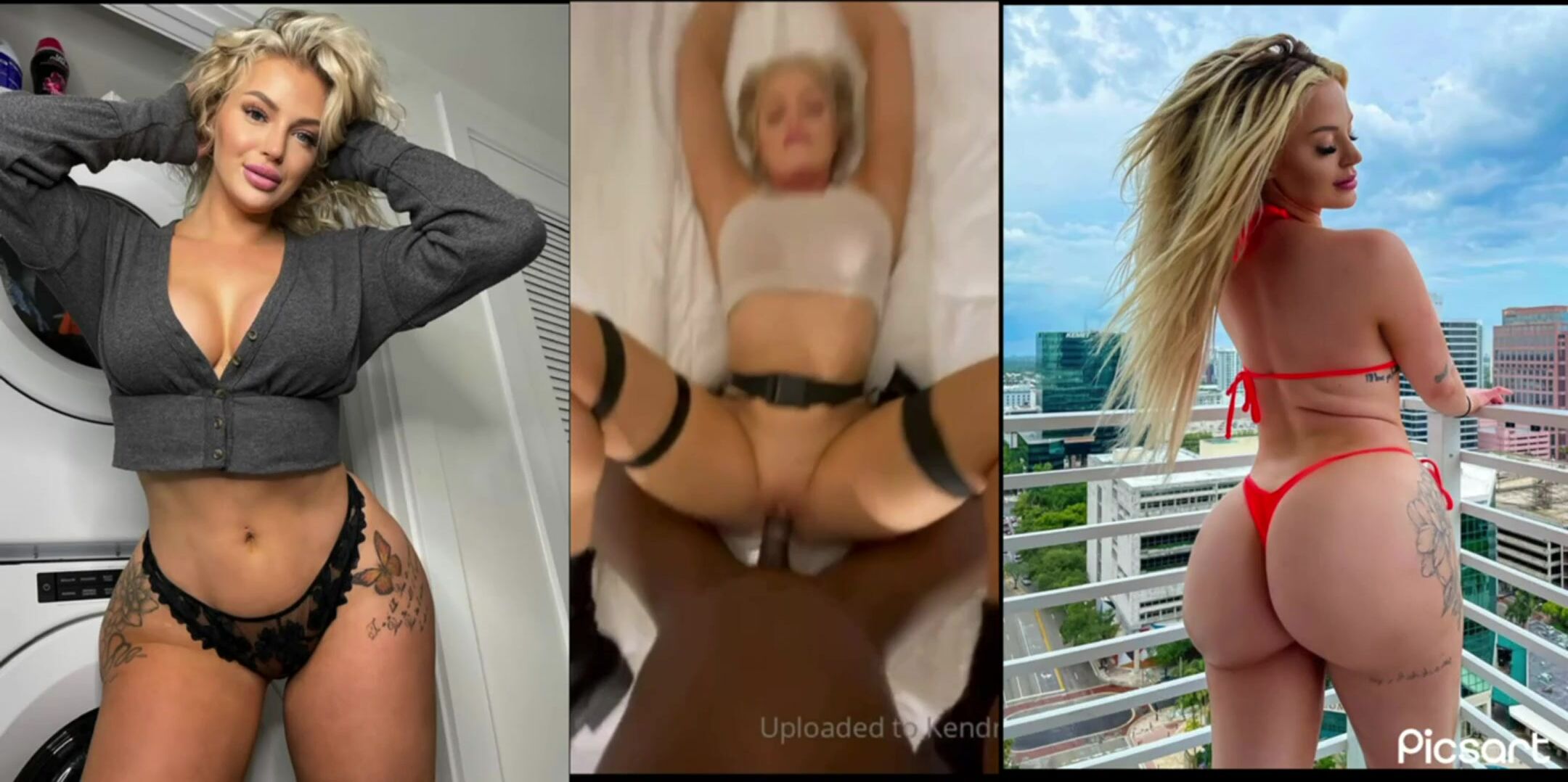 Pawg Instagram model takes BBC
